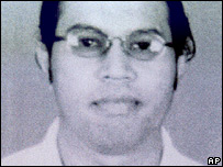 In this picture released by Indonesian police on Nov. 3, 2003, Malaysian terror suspect Noordin Mohamed Top is shown.